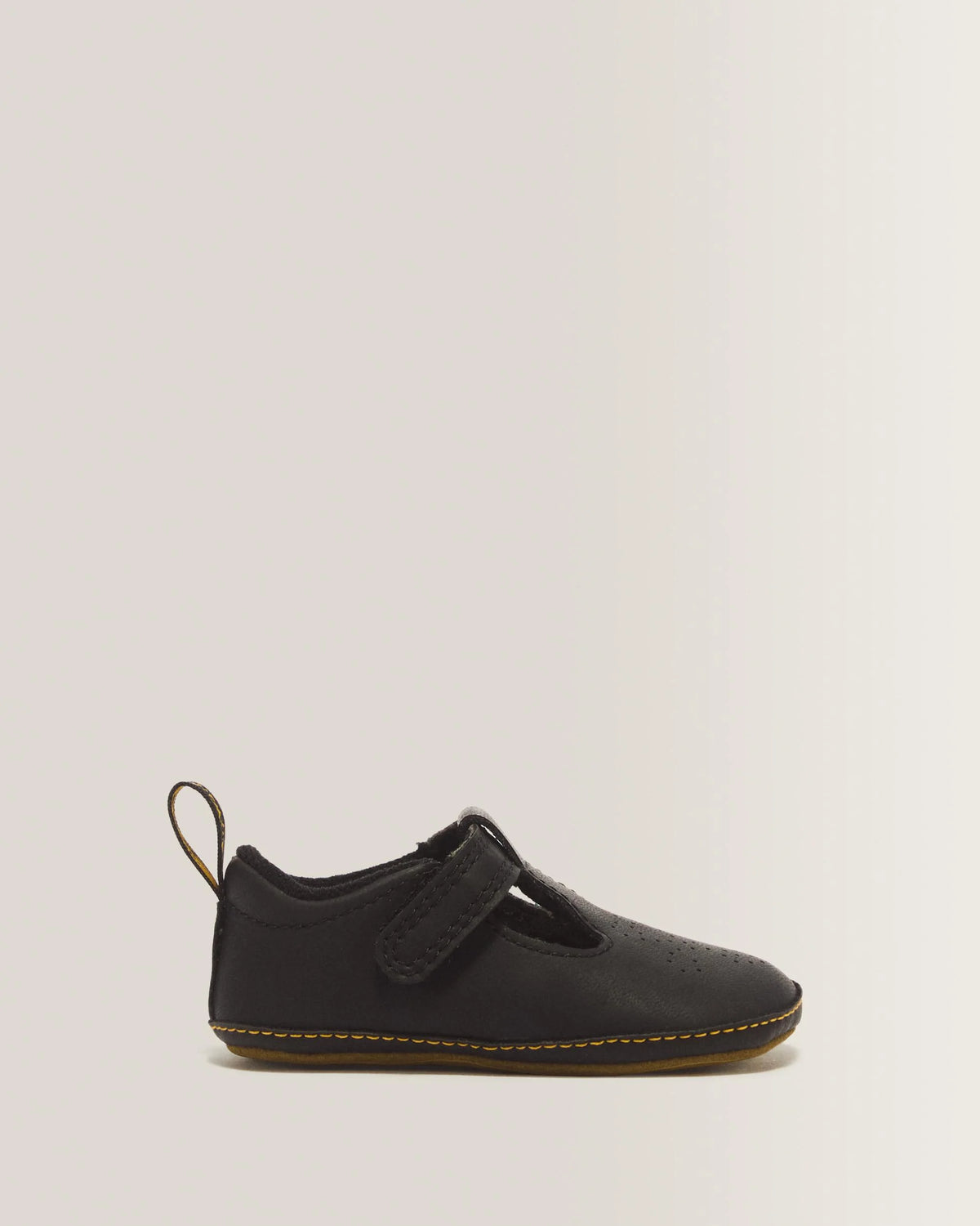 NEWBORN POLLEY PU-COATED LEATHER MARY JANE SHOES