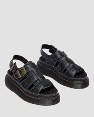 Wrenlie Open Toe Nappa Leather Fisherman Platform Sandals