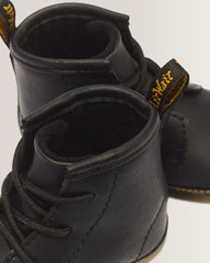 Newborn 1460 Auburn Leather Booties