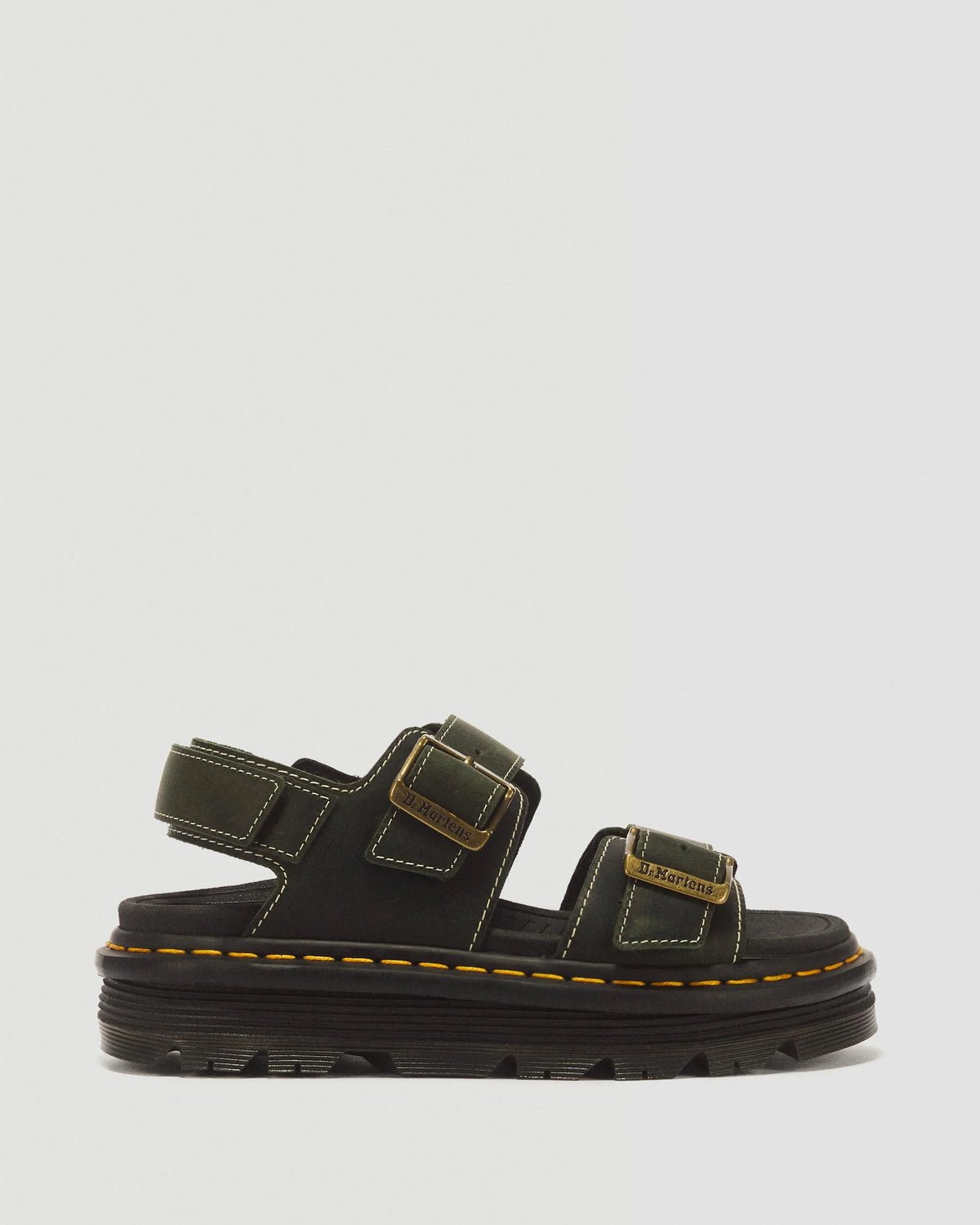 Zebzag Crazy Horse Leather Sandals