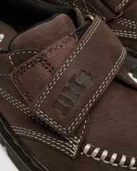 Junior Raffe Strap Tumbled Nubuck Strap Shoes